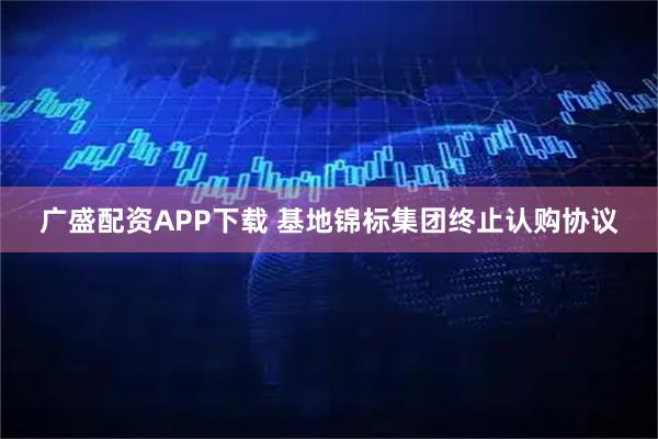 广盛配资APP下载 基地锦标集团终止认购协议